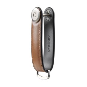 orbitkey Key Organiser Hybrid leather acorn
